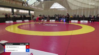 65 kg Quarterfinal - Miki Rowbottom, Dinos WC vs Vivian Kutnowski, Black Bears WC