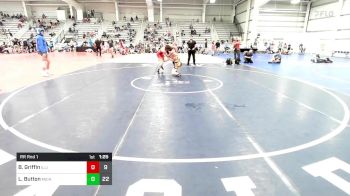 152 lbs Rr Rnd 1 - Bryce Griffin, Illinois Menace vs Lane Button, Michigan Grapplers Blue