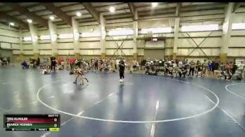 53 lbs Quarterfinal - Trig Klingler, UT vs Bearick McEwen, MT