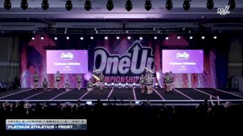 Platinum Athletics - Frost [2026 L2 Junior - Small - A Day 2] 2026 One Up Grand Nationals