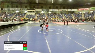 75 lbs Round Of 32 - Tallin Hall, North Fork vs Owen Perez, Windsor