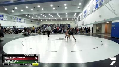 135 lbs Cons. Round 2 - Kailynn Santa Maria, Dog Pound WC vs Izabella Luna, Fourth Chamber