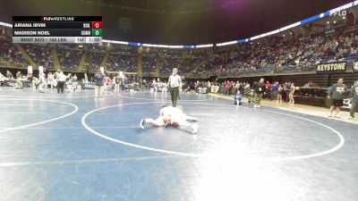 155 lbs Consy 2 - Ariana Irvin, Boiling Springs vs Madison Noel, Cumberland Valley