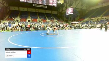 113 lbs Rnd Of 32 - Diego Camarillo, Arizona vs Ayden Smith, Pennsylvania