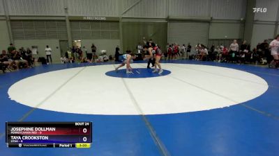 140 lbs Semis & 3rd Wb (16 Team) - Josephine Dollman, Pennsylvania Red vs Taya Crookston, Utah