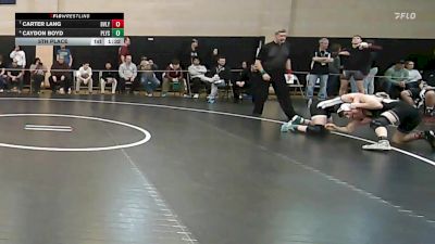 150 lbs 5th Place - Carter Lang, Beverly vs Caydon Boyd, Plymouth South