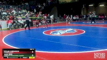 6A-126 lbs Quarterfinal - Alex Reid, Riverwood International Charter School vs DYLAN JUROVSCHI, Jackson County