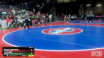 6A-126 lbs Quarterfinal - Alex Reid, Riverwood International Charter School vs DYLAN JUROVSCHI, Jackson County