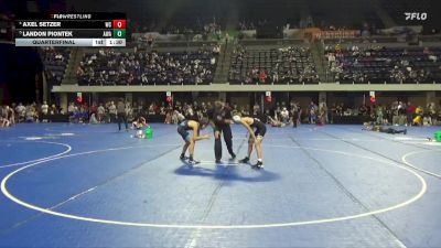 95 lbs Quarterfinal - Axel Setzer, Weigh-In Club vs Landon Piontek, Askren Wrestling Academy