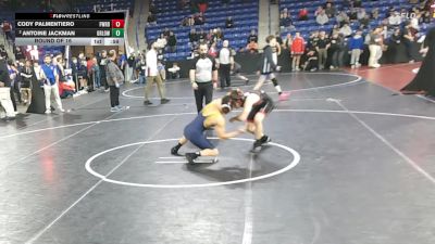 113 lbs Round Of 16 - Cody Palmentiero, Fairfield Warde vs Antoine Jackman, Greater Lowell