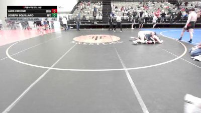 172-H lbs Consi Of 16 #1 - Jack Cicione, Unnattached vs Joseph Squillaro, Kenilworth Wrestling Club