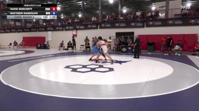 72 kg Cons. Round 5 - David Burchett, Basement Brawlers Wrestling Club vs Matthew Randolph, Minnesota