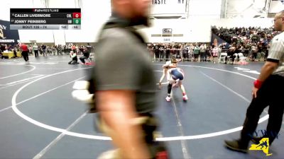 74 lbs Champ. Round 1 - Jonny Feinberg, HF-L Wrestling vs Callen Livermore, Club Not Listed