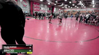 155 lbs Cons. Round 4 - Giselle Tapu, Rancho Cucamonga vs Milana Guzman, Claremont