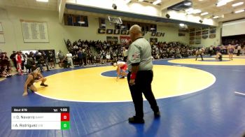 116 lbs Semifinal - Dedrick Navarro, Nampa (ID) vs Antonio Rodriguez, Los Gatos