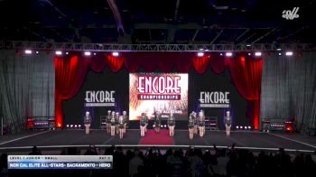 Nor Cal Elite All-Stars- Sacramento - HERO [2025 L1 Junior - Small Day 3] 2025 Encore Grand Nationals