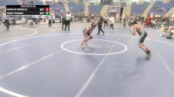 132 lbs Round Of 32 - Natalio Rodello, Westy Wolves vs Zane Thomas, Matpac Wrestling ND