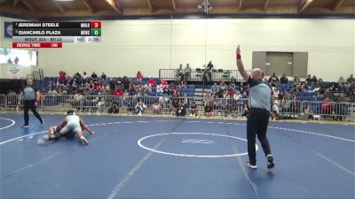 1st Place Match - Jeremiah Steele, Menlo College Transition Men vs Giancarlo Plaza, NCWA Menlo College Men