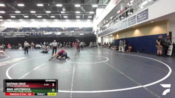 174 lbs Semifinal - Bing Westbrock, Santa Rosa Junior College vs Nathan Cruz, Mt San Antonio College