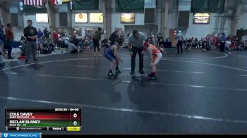 84-90 lbs Round 2 - Cole Davey, Barn Brothers vs Declan Blaney, NOVA WC