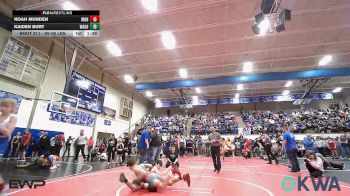 92-98 lbs Quarterfinal - Noah Munden, IRONMEN Wrestling Club vs Kaiden Burt, Wagoner Takedown Club