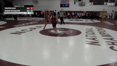 174 lbs Cons. Round 4 - Bowen Rothbauer, Augsburg vs Trenton Dow, Augsburg
