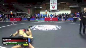 126 lbs Round 1 (16 Team) - Ian Akiona, SJWA vs Cameron Fernando, LAWA