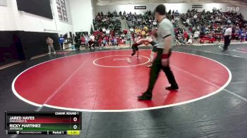 144 lbs Champ. Round 1 - Ricky Martinez, Jefferson vs Jared Hayes, Eaglecrest B