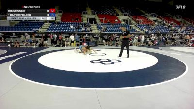175 lbs Cons. Rd Of 32 - Tre Driggett, FL vs Carter Fielden, IN