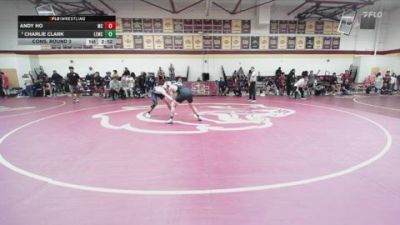 141 lbs Cons. Round 2 - Charlie Clark, Lemoore College vs Andy Ho, Mission College