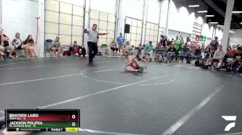 100 lbs Round 6 (8 Team) - Jackson Polifka, PA Alliance Blue vs Brayden Laird, Team 302