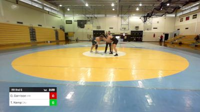 285D lbs Rr Rnd 5 - Drake Garrison, Vmi vs Tristan Kemp, Cal-Baptist