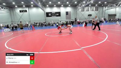 140A lbs Rr Rnd 3 - John Parisi, Gps Wrestling vs Matthew Almedina, Mat Assassins Wrestling Club