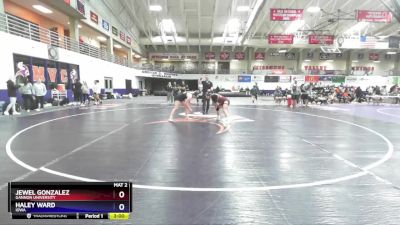 170 lbs Cons. Semi - Jewel Gonzalez, Gannon University vs Haley Ward, Iowa