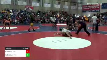 133 lbs Consi Of 16 #2 - Kiyanno Zuniga, Toppenish vs Cesar Guzman, Reedley