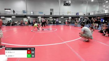 85 lbs Rr Rnd 1 - Blake Kirby, Dueling Bandits vs Haiden Jones, Berks Catholic K-8