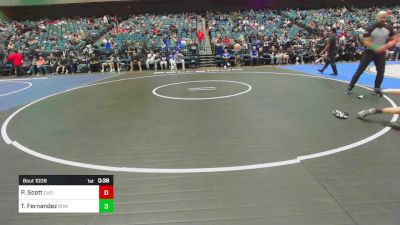 150 lbs Consi Of 32 #2 - Preston Scott, Choctaw vs Tristan Fernandez, Bonita