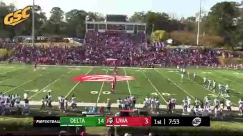 Replay: Delta State vs West Alabama | Oct 23 @ 3 PM