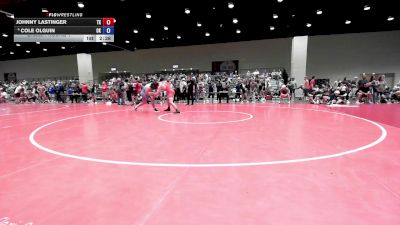 190 lbs Champ. Round 1 - Johnny Lastinger, TX vs Cole Olguin, OK