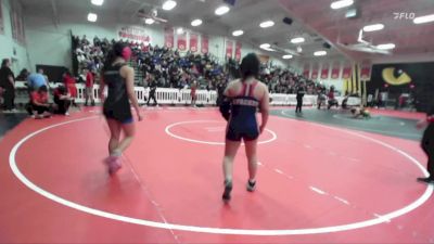 140 lbs Champ. Round 1 - Camila Bernaga, Sanger vs Crossman Samantha, Liberty (Winchester)