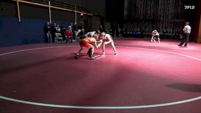 126 lbs Round 1 - Colt Boyles, Burlington Notre Dame vs Connor Sutton, Carlisle