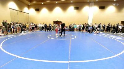 57-62 lbs Quarters - Mildred McIntosh, North Carolina vs Kathy Waldron, Massachusetts