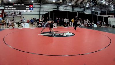 70 kg Cons. Round 3 - Paul Woo, Ohio Wrestling vs Brady Hankin, Northern Colorado Wrestling Club