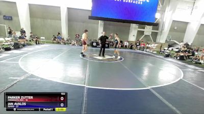 132 lbs Round 1 (8 Team) - Parker Zutter, Minnesota Red vs Ian Avalos, Idaho