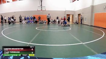 120 lbs Cons. Round 5 - Tyler Turnbaugh, Ontario vs Carsten Branstetter, Galion