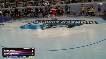 165 lbs Semifinal - Cooper Paulson, Mat-Su Matmen vs Isaiah Mann, Anchor Kings Wrestling Club