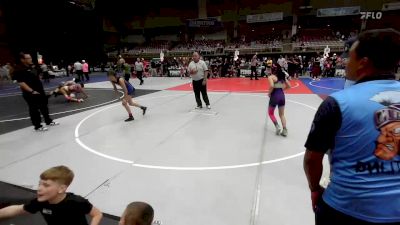 101 lbs Consolation - Kamryn Brumley, Betterman Elite vs Jalissa Evans, Widefield WC