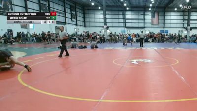 157 lbs Cons. Round 2 - Connor Butterfield, Eastern Carolina Wrestling Academy vs Kraig Bolte, VA Team Predator