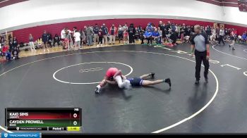 109-111 lbs Semifinal - Kaio Sims, Liberty vs Cayden Prowell, Basic