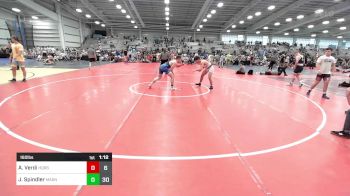 160 lbs Rr Rnd 1 - Anthony Verdi, Iron Horse Wrestling Club Blue vs James Spindler, Mat Assassins